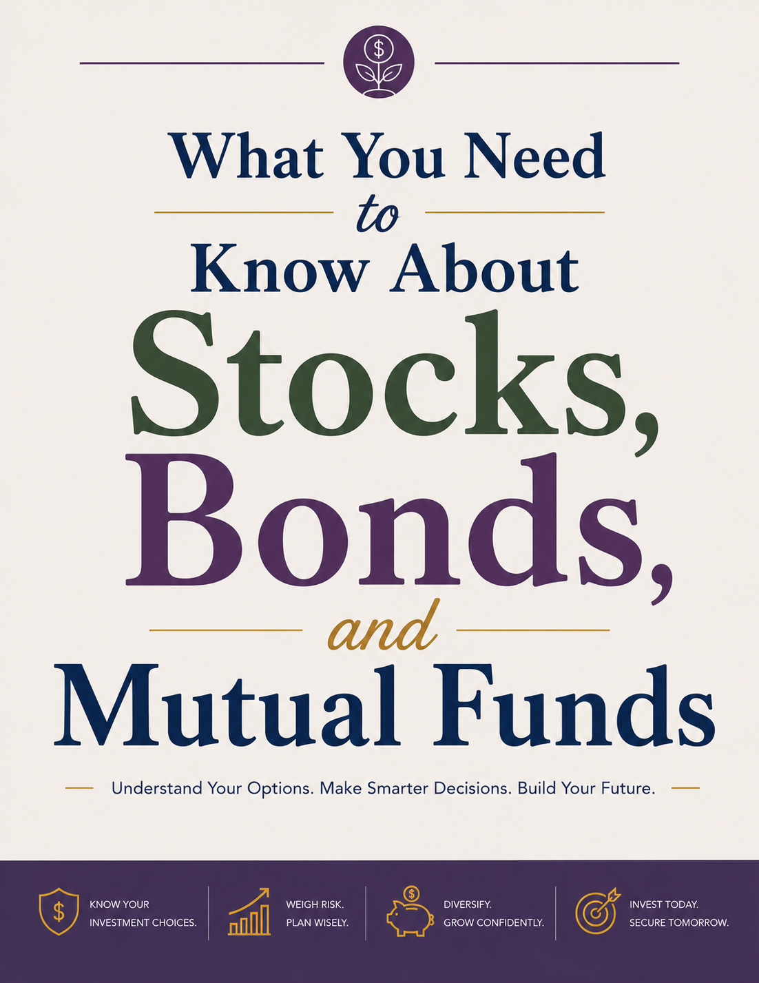 What You Need to Know About Stocks, Bonds, and Mutual Funds